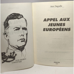 Appel aux jeunes européens / Les cahiers Léon Degrelle