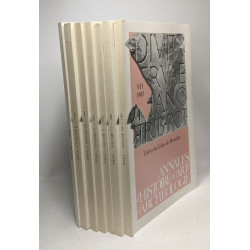 Annales d'Histoire de l'Art et d'Archéologie - TOME I à VII de...