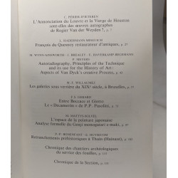 Annales d'Histoire de l'Art et d'Archéologie - TOME I à VII de...