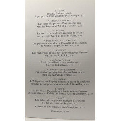 Annales d'Histoire de l'Art et d'Archéologie - TOME I à VII de...