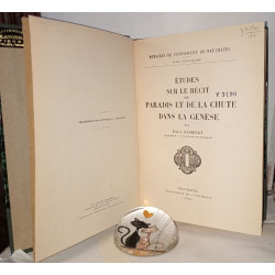 Études sur le récit du paradis et de la chute dans la genèse