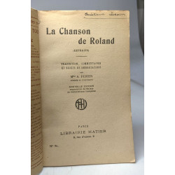 La chanson de Roland - EXTRAIT - traduction commentaires et sujets...