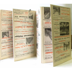 Carte routière et gastronomique de la France par Régions carte n°5a