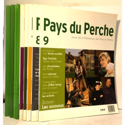 Pays du Perche du numéro 1 au numéro 9 --- 9 volumes en tout
