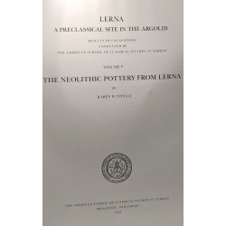 The Neolithic Pottery From Lerna (with its Compact Disc)
