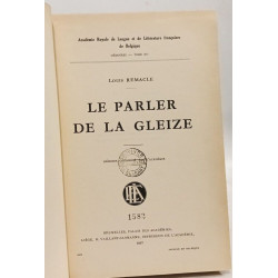 Le parler de la Gleize