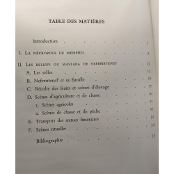Le mastara de Neferirtenef / guide du département égyptien N°2