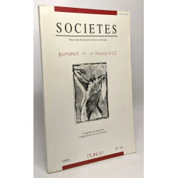 Sociétés - Revue des Sciences Humaines et Sociales Rupture de la...