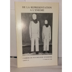 Cahiers de psychologie jungienne numéro 43 , De la représentation...