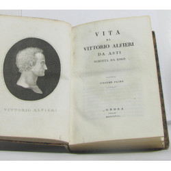 Opere postume di vittorio alfieri tomo XII Vita (volume 1/2 -...