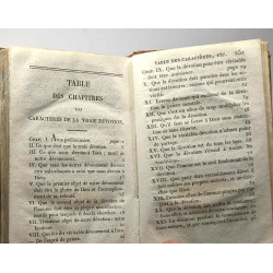 Caractères de la vraie dévotion - nouvelle édition augmentée de la...