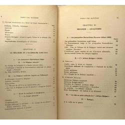 La Belgique et l'équilibre européen - documents inédits - avec 22...