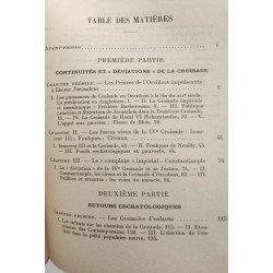 La chrétienté et l'idée de croisade - tome 1: Les premières...