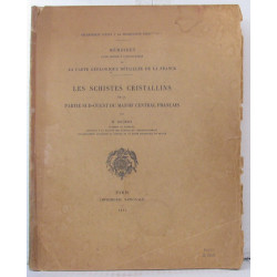 Les schistes cristallins de la partie sud-ouest du massif central...