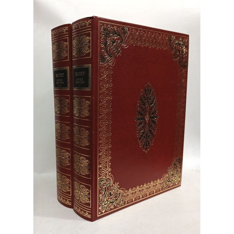 Oeuvres complètes de Alfred de Musset --- TOMES PREMIER ET SECOND