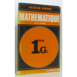 Mathématique 1ère G1