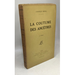 La coutume des ancêtres - 2e édition