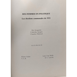 Dix femmes en politiques - Les élections communales de 1921