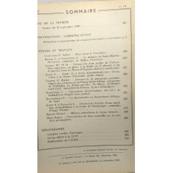 Bulletin de la société préhistorique française - année 1960 -TOME...
