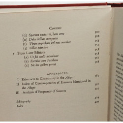 The Adages of Erasmus - a study with translations