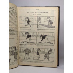 Lot de 21 revues "le sans-gêne" reliées