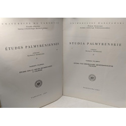 Studia palmyrenskie zeszyt II - Studia nad dekoracjami...