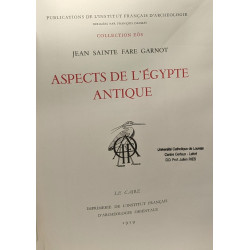 Aspects de l'Egypte antique - Collection Eôs