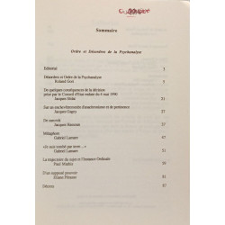 Cliniques méditerranéennes désordres et ordre de la psychanalyse...