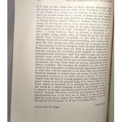The teaching of english literature / Revue des langeus vivantes -...