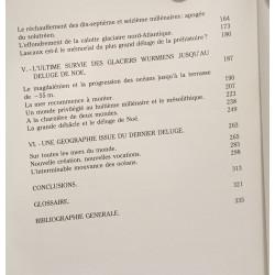 L'homme et les déluges