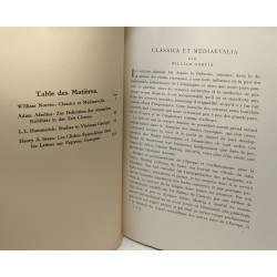 Classica et mediaevalia - revue danoise de philologie et...