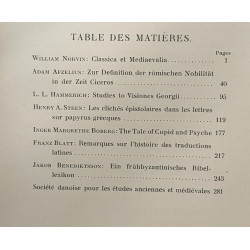 Classica et mediaevalia - revue danoise de philologie et...