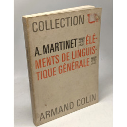 Éléments de linguistique générale