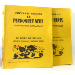 Le perroquet vert + Catherine Paris -- bois originaux de...