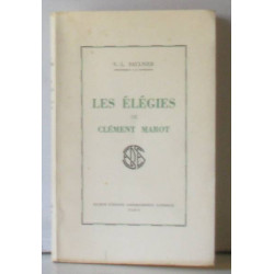 Les élégies de clément marot