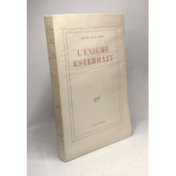 L'énigme Esterhazy