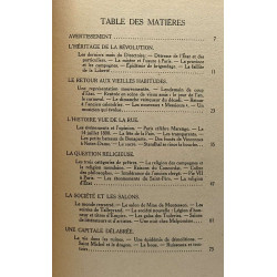 La vie quotidienne au temps de Napoléon