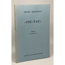 Tic-tac - coll. la poésie la vie