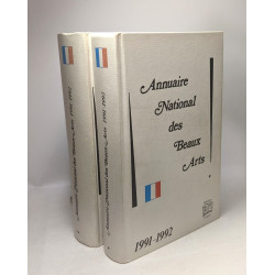 Annuaire National des Beaux-Arts 1991/1992 - TOMES UN et DEUX