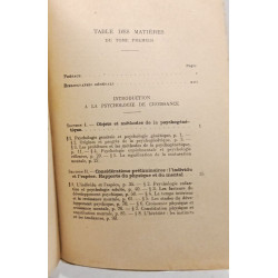 La croissance mentale étude de psychogénétique - TOME UN: L'enfance