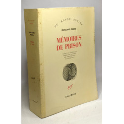 Mémoires de prison
