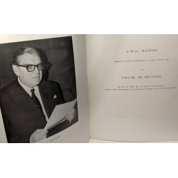 Mélanges dédiés à Michel Malinine - TOME 24 - revue d'Egyptologie...