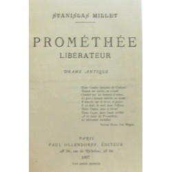 2 livres: Prométhée libérateur (avec hommage de Millet) + Rêveries...