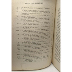 La navigation à travers les âges - évolution de la technique...