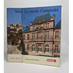 Lot de deux brochures Ouest-France: Maisons et villages provençaux...