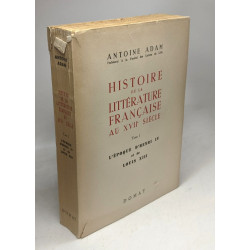 Histoire de la Littérature Française au XVIIe Siècle - Tome I -...