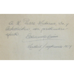 Marx y el Marxismo - avec hommage de l'auteur (texte en espagnol)