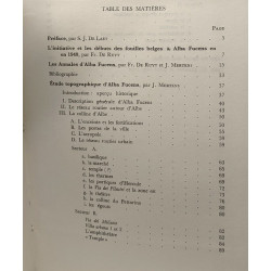 Alba Fucens I - rapports et études - centre belge de recherches...