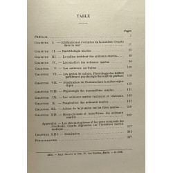 Physiologie des animaux marins - bibliothèque de philosophie...