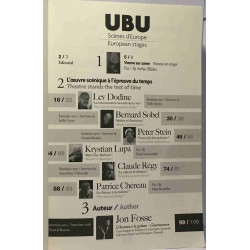 L'oeuvre scénique à l'épreuve du temps / theatre stands the tes of...